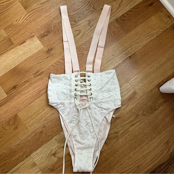 NWT- Free People x We are HAH Get Waisted bikini bottom - Picture 5 of 9